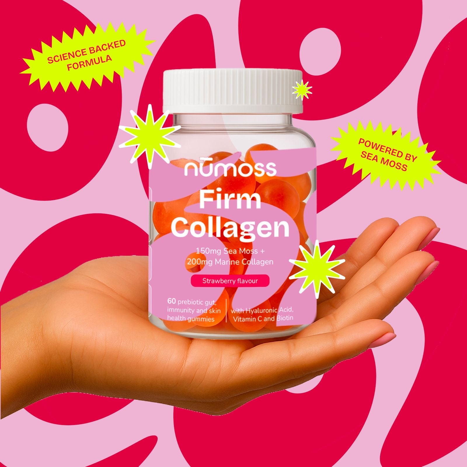 Numoss Sea Moss & Marine Collagen Gummies