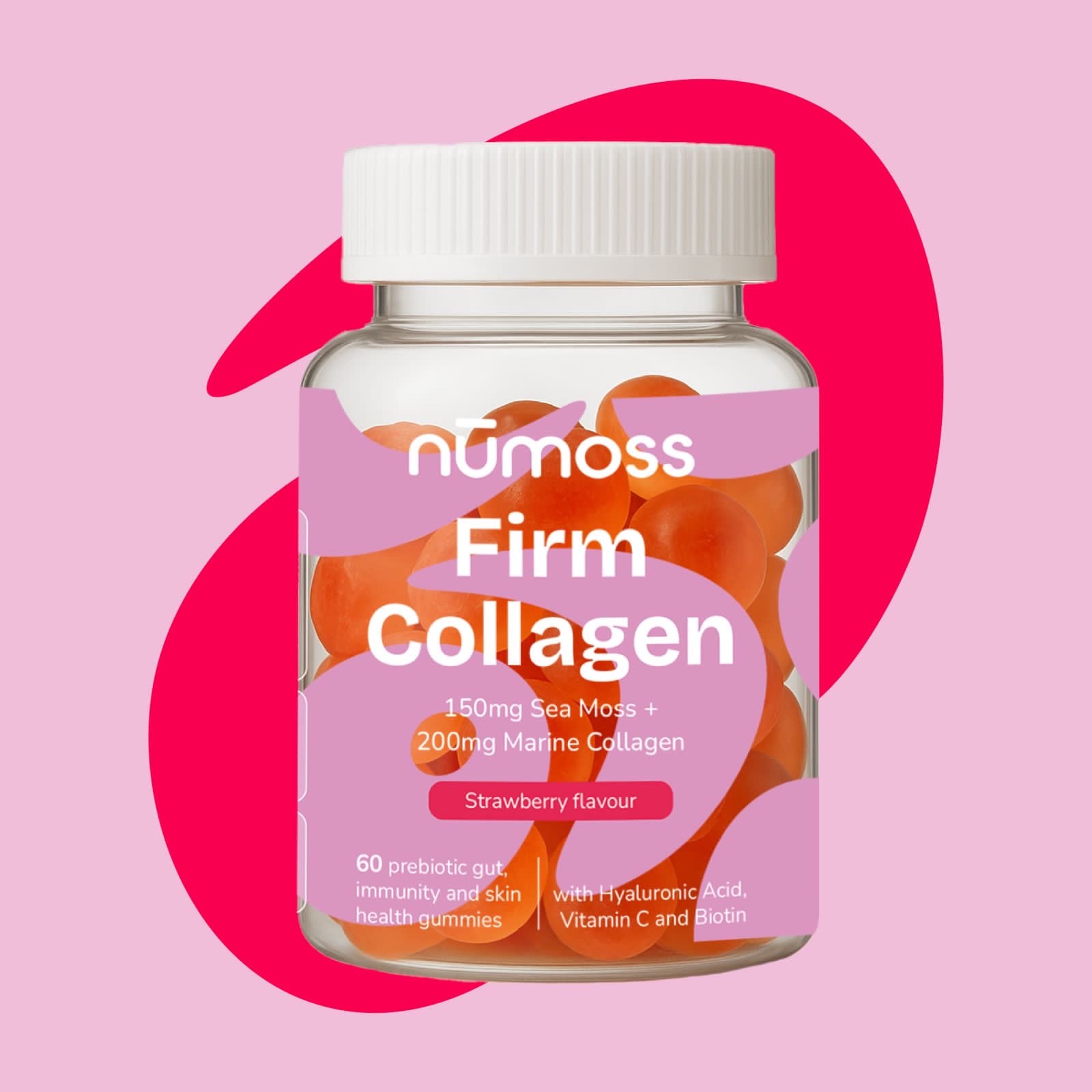 Numoss Sea Moss & Marine Collagen Gummies