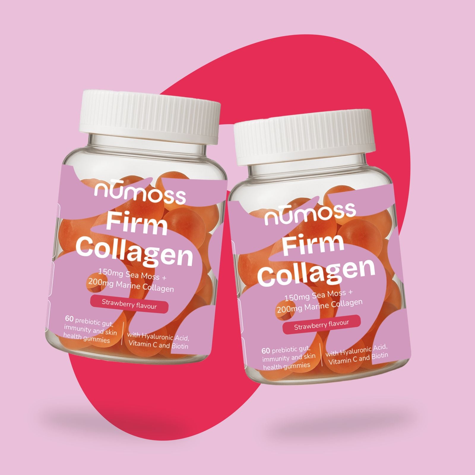 Numoss Sea Moss & Marine Collagen Gummies Bundle