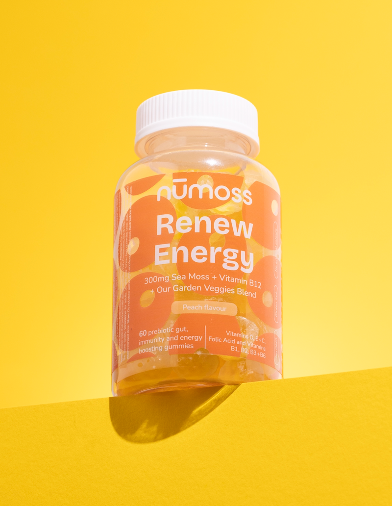 Numoss Sea Moss Renew Energy  Multivitamin Gummies