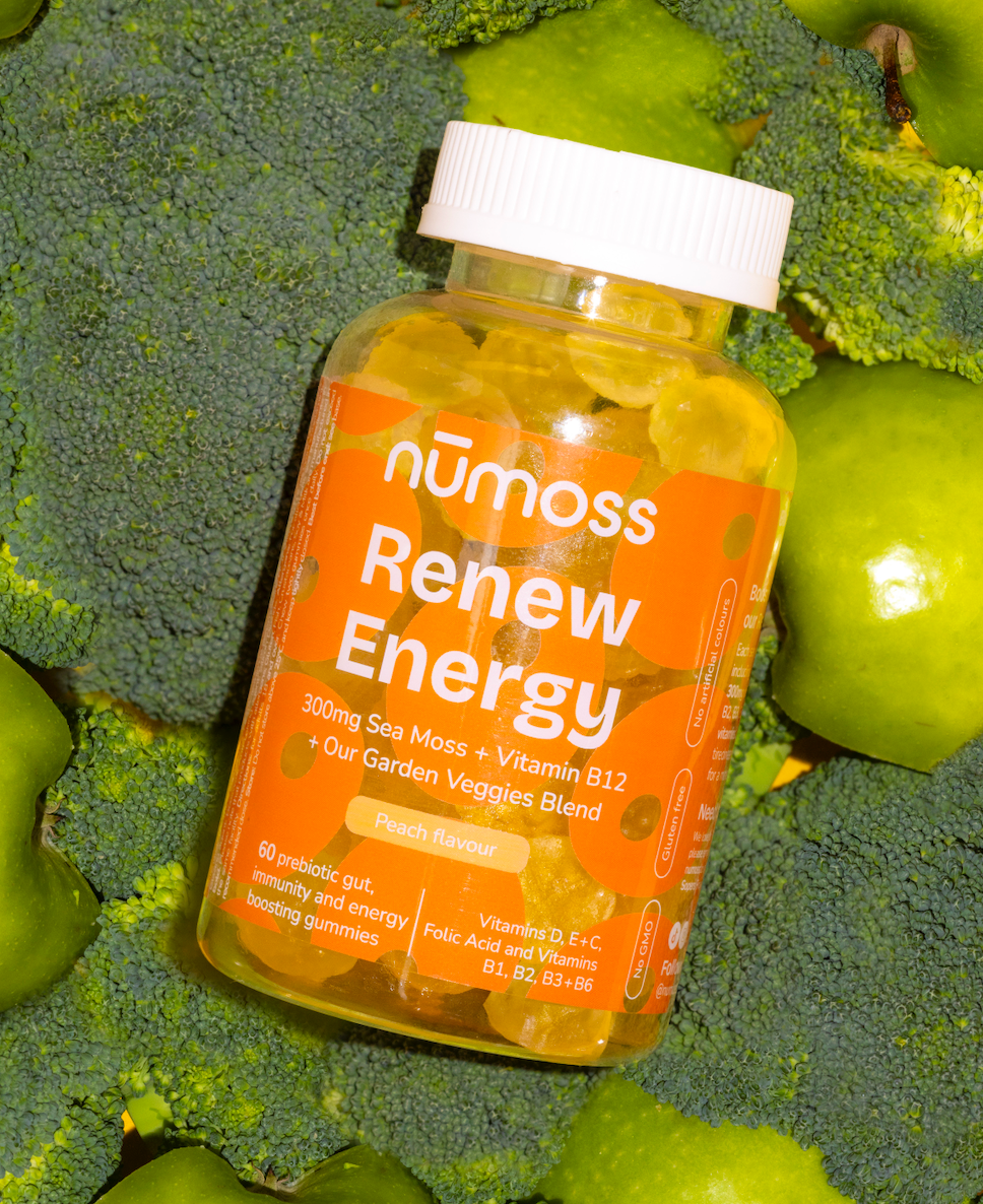 Numoss Sea Moss Renew Energy  Multivitamin Gummies